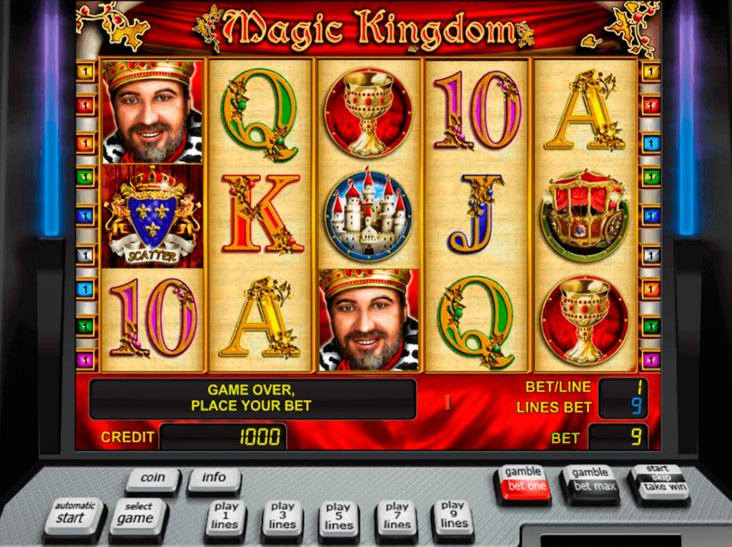 Novomatic Magic Kingdom slot