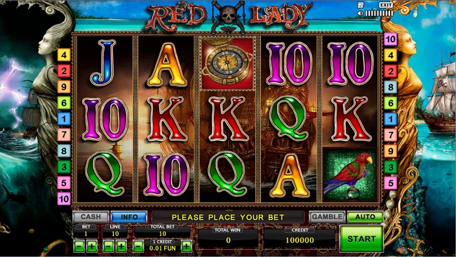 Novomatic Red Lady slot