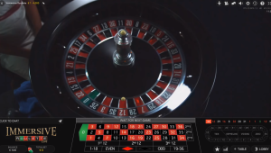 Immersive live roulette