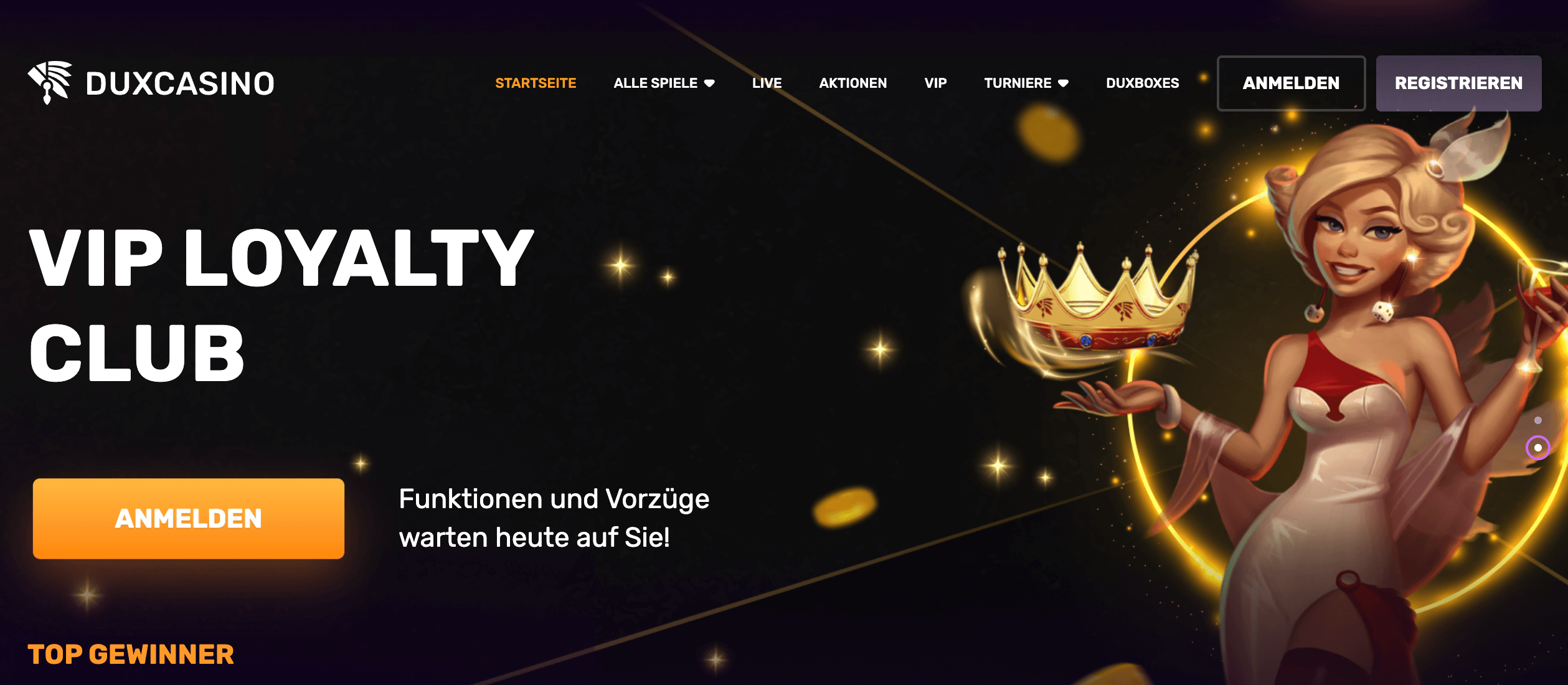 DuxCasino-Website