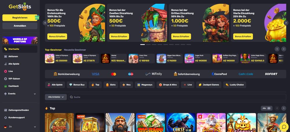 GetSlots Casino Review